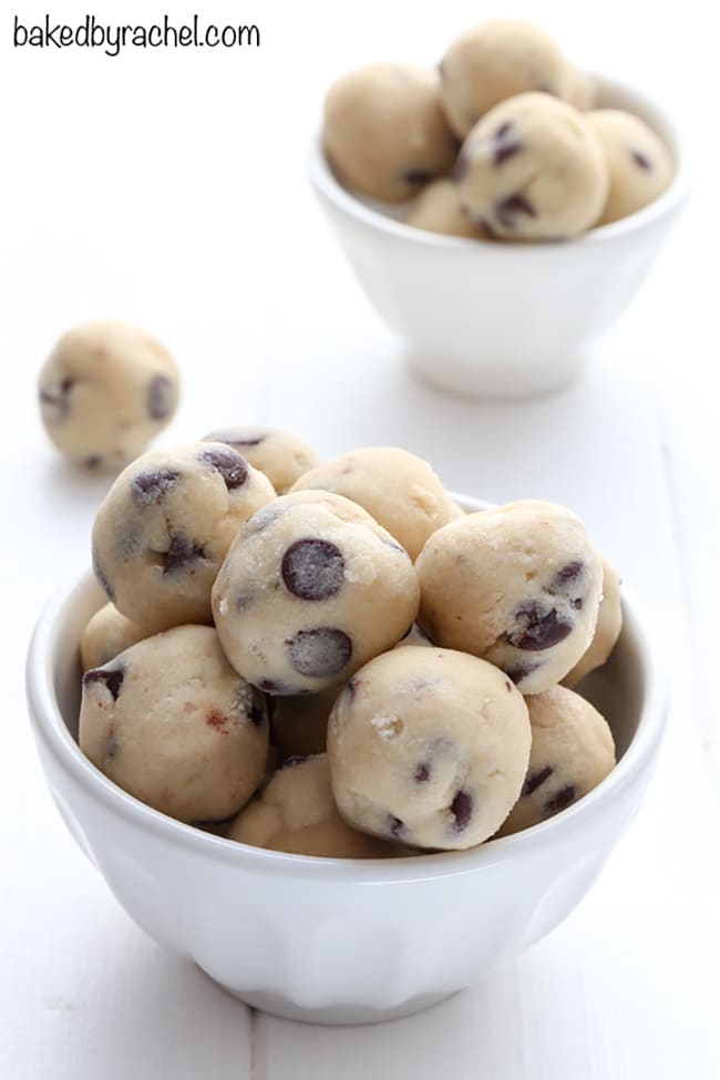 Egg-Free Chocolate Chip Cookie Dough | Baked By Rachel