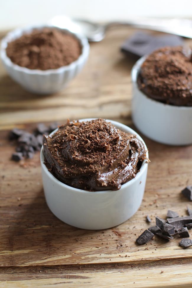 Healthy 4 Ingredient Chocolate Mousse | The Roasted Root