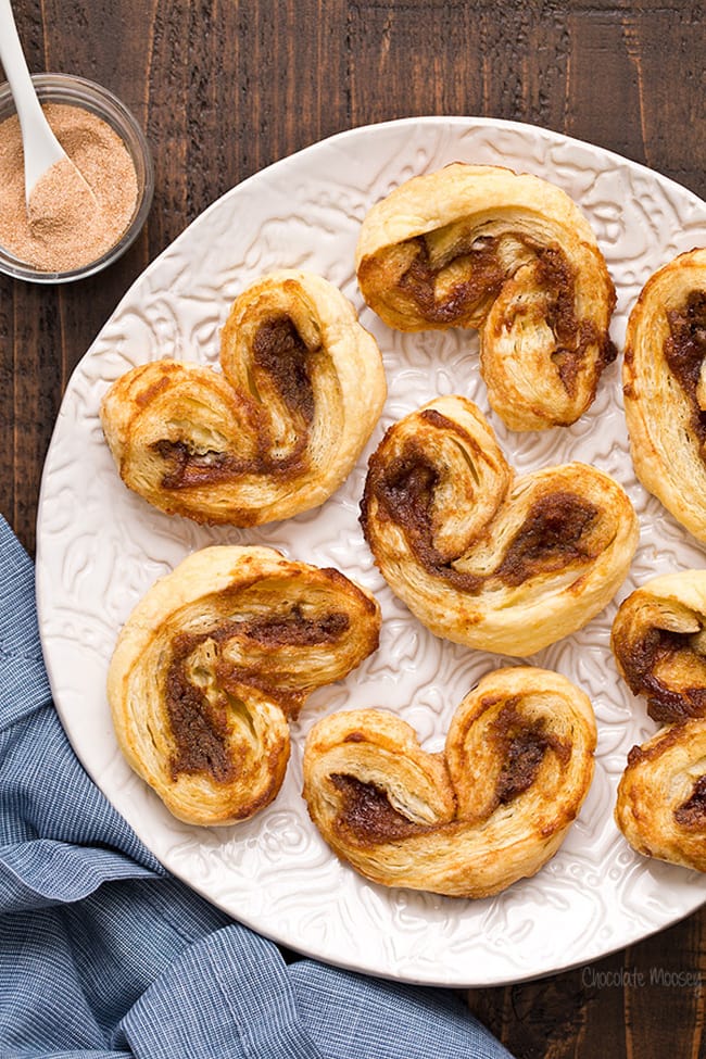 Apple Butter Palmiers | Chocolate Moussey