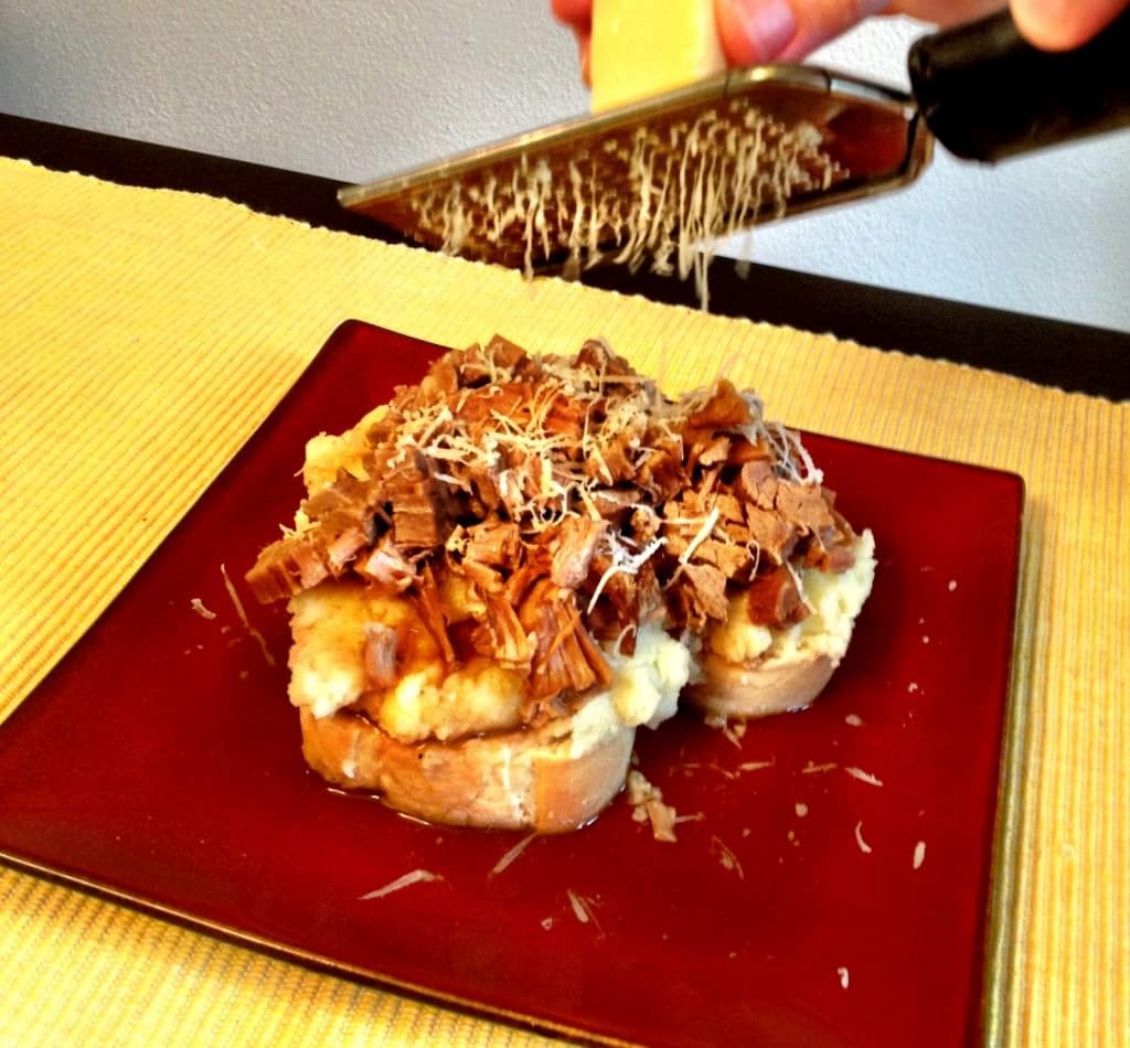 openfaced roast beef sandwiches The Cookie Rookie