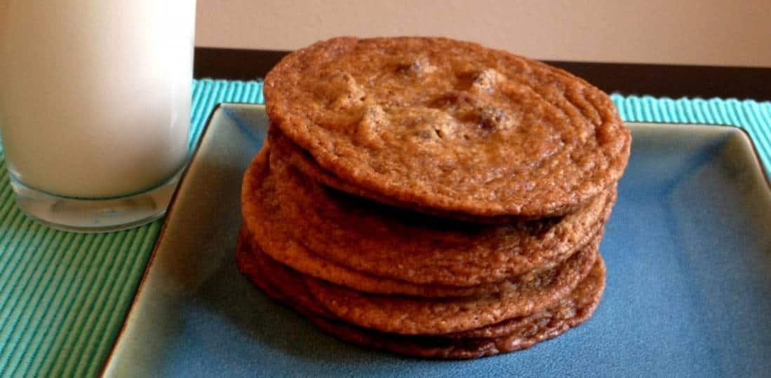 brown sugar chocolate chip cookies (cow chip cookies) The Cookie Rookie