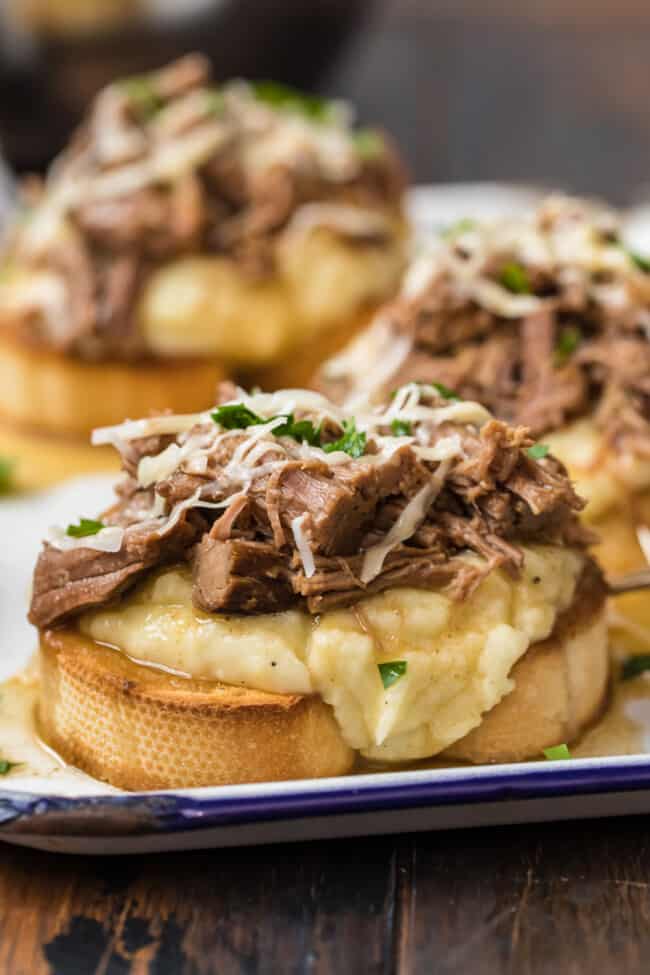 Open Faced Roast Beef Sandwich Recipe The Cookie Rookie®