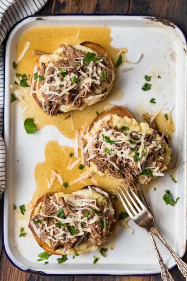 Open Faced Roast Beef Sandwiches Recipe The Cookie Rookie®
