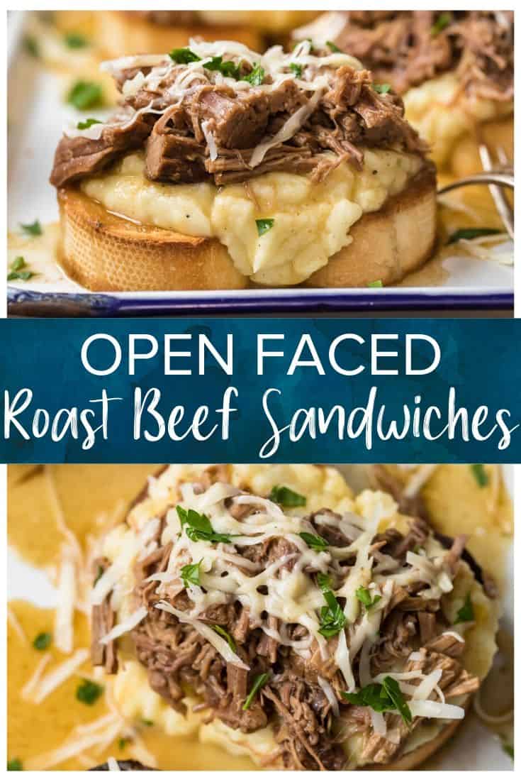 Open Faced Roast Beef Sandwich The Cookie Rookie®