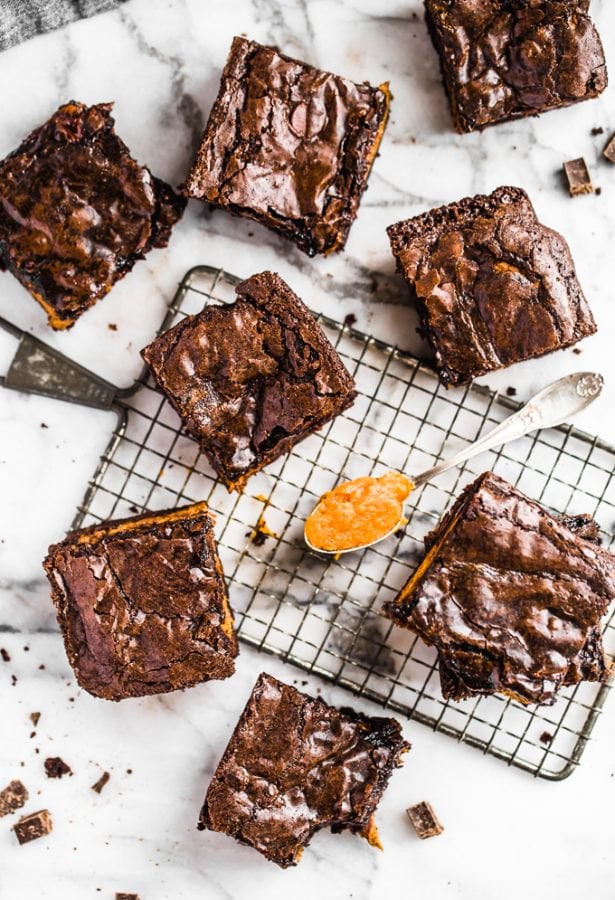 Pumpkin Brownies Super Easy Fall Dessert Recipe {VIDEO!!!}