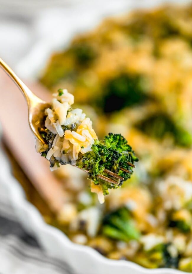 Green Rice Casserole