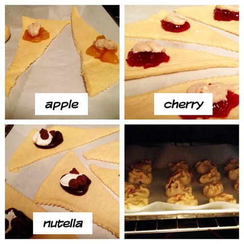 crescent roll pies