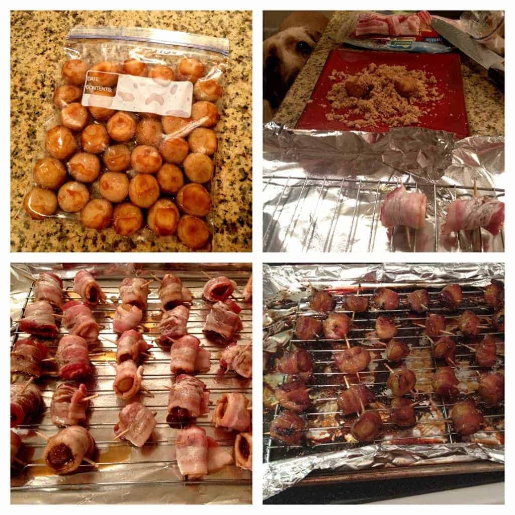 Bacon Wrapped Water Chestnuts