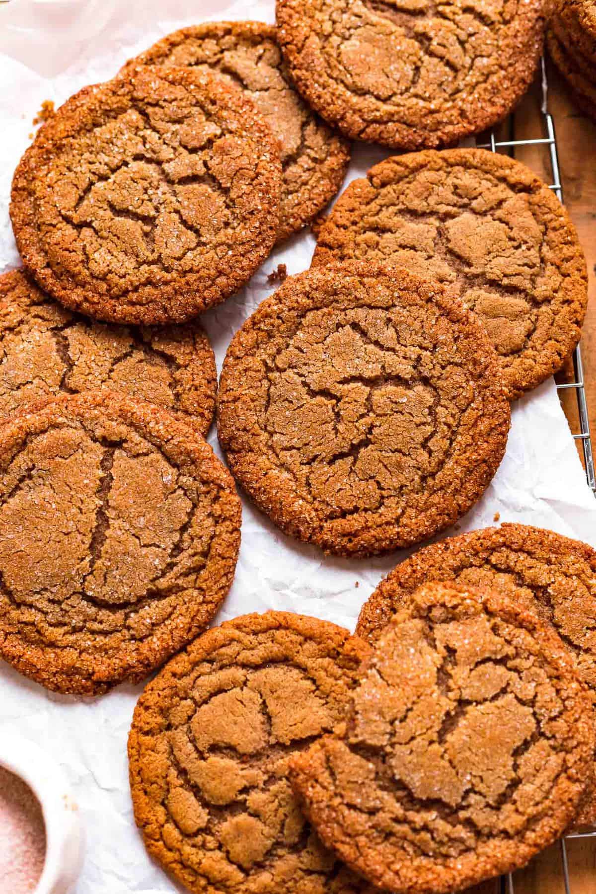 soft molasses cookies 