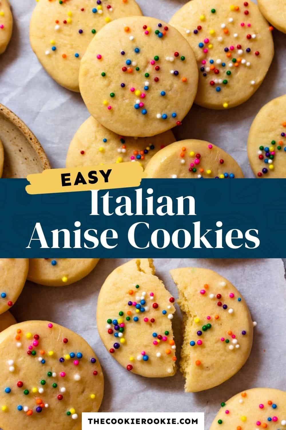 Italian Anise Cookies (Riscotti Cookies) Recipe The Cookie Rookie®