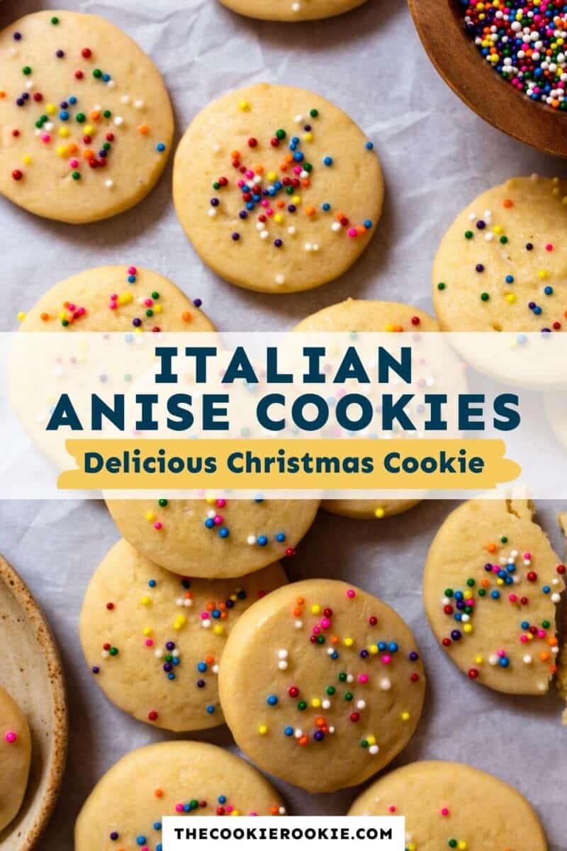 italian anise cookies pinterest