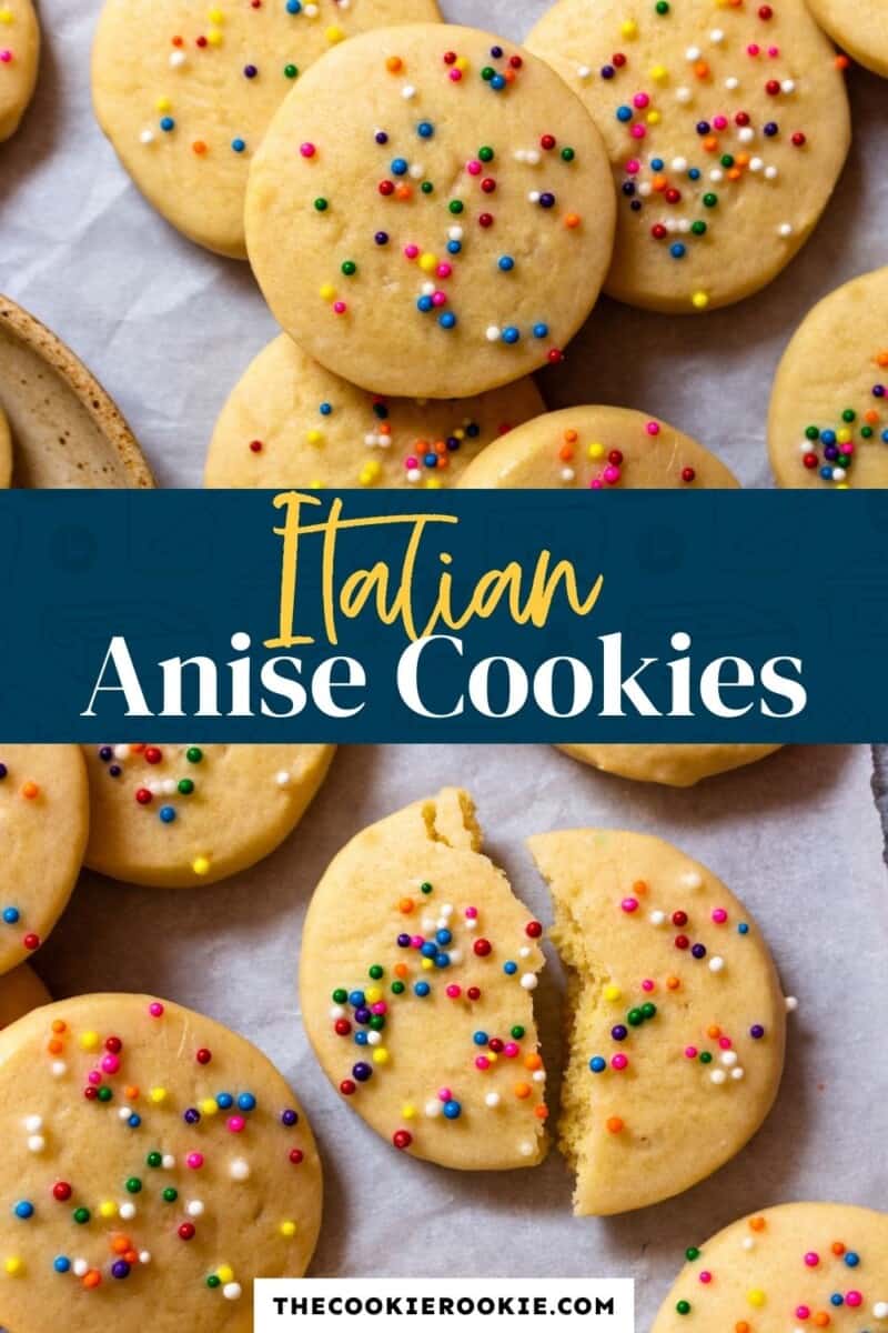 italian anise cookies pinterest