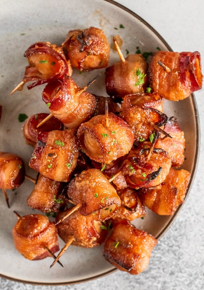 Bacon Wrapped Water Chestnuts Recipe - The Cookie Rookie