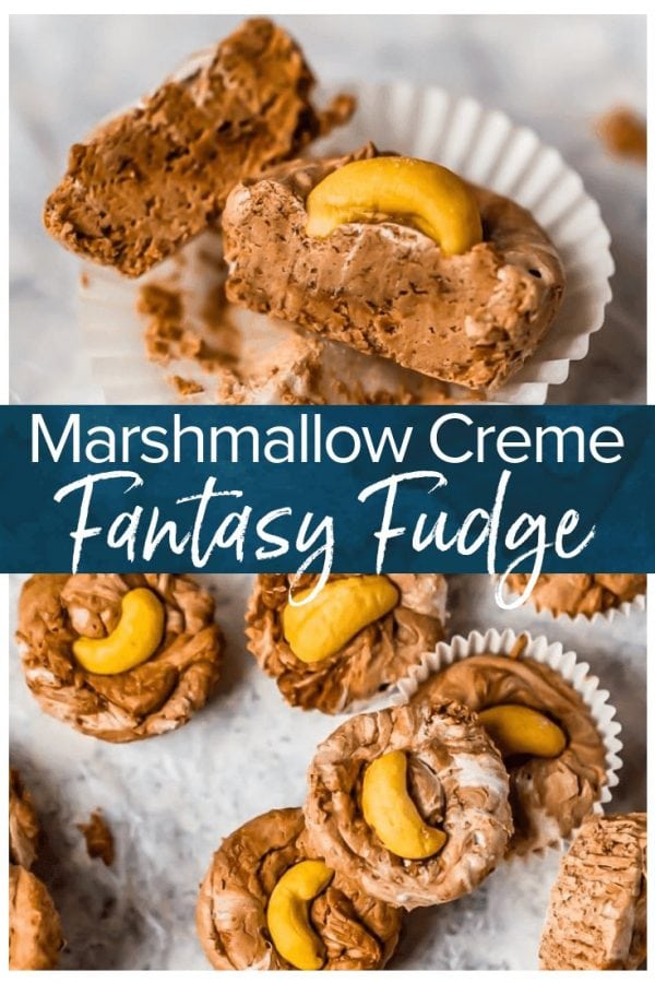 Fantasy Fudge is a super easy Christmas fudge recipe that anyone can make. There are many different variations for this marshmallow creme fudge, and it makes a fun gift too. This Fantasy Fudge recipe will be loved by all!