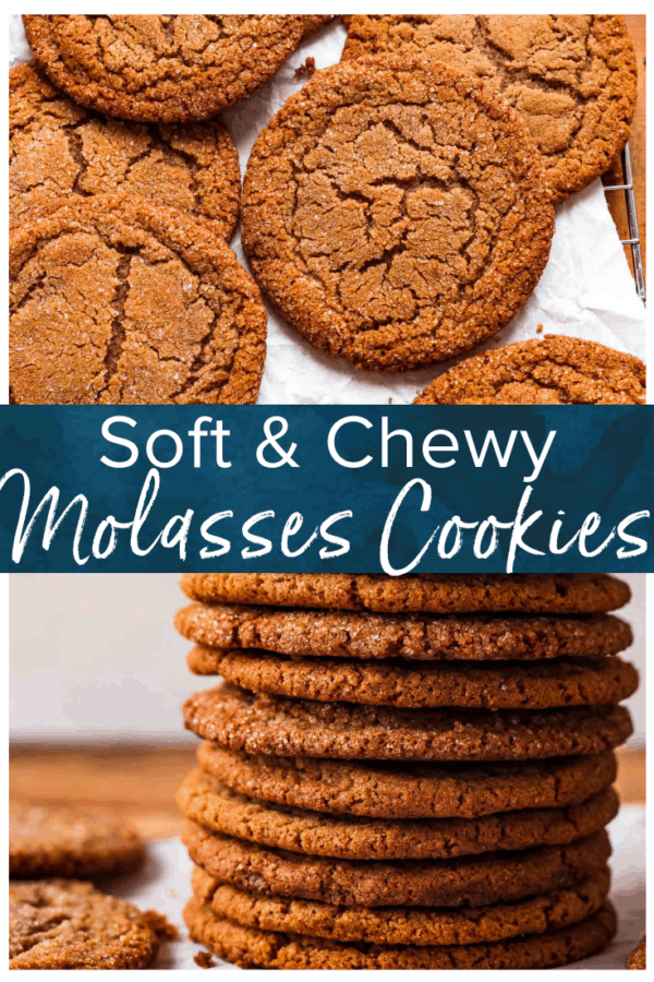 molasses cookies pinterest photo