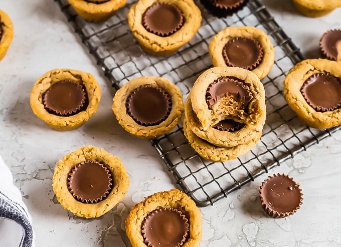 peanut butter cup cookies