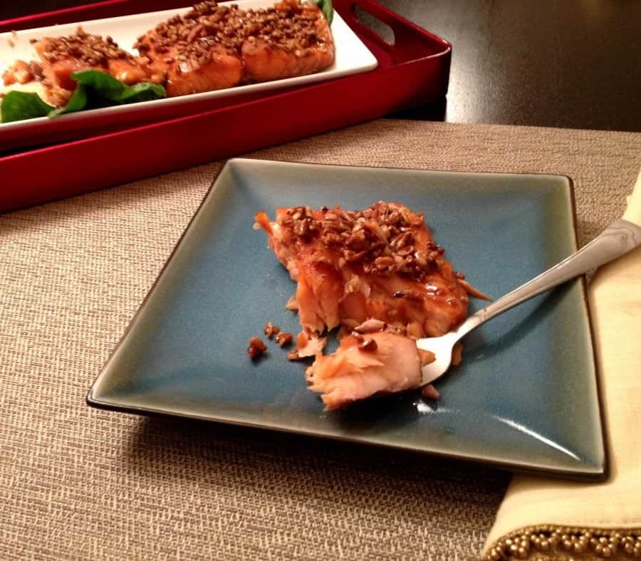 Bourbon Brown Sugar Salmon Recipe - The Cookie Rookie®