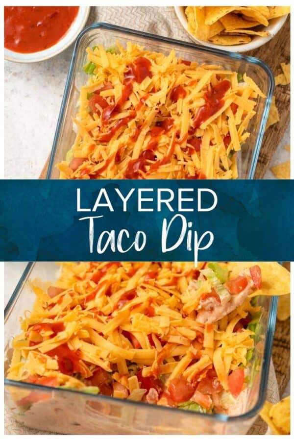 Taco Dip Recipe - The Cookie Rookie®