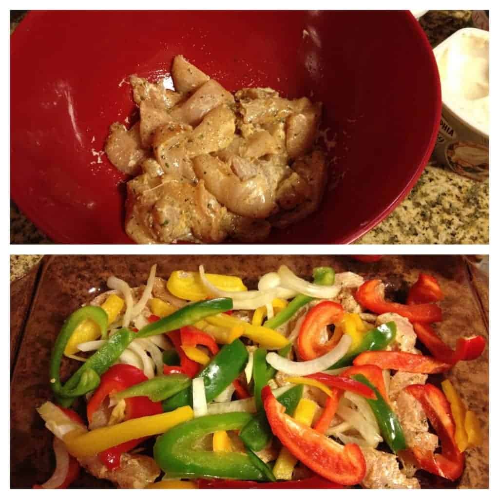 oven baked fajitas