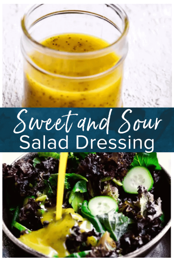 sweet and sour dressing pinterest photo