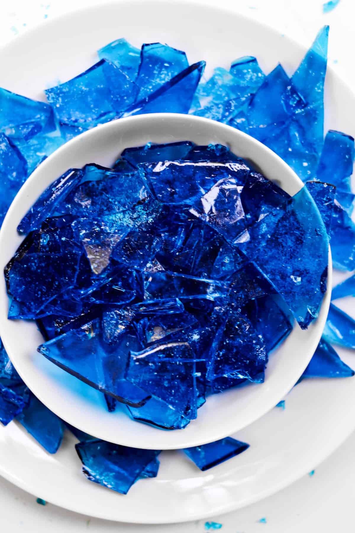 A bowl of homemade Rock Candy