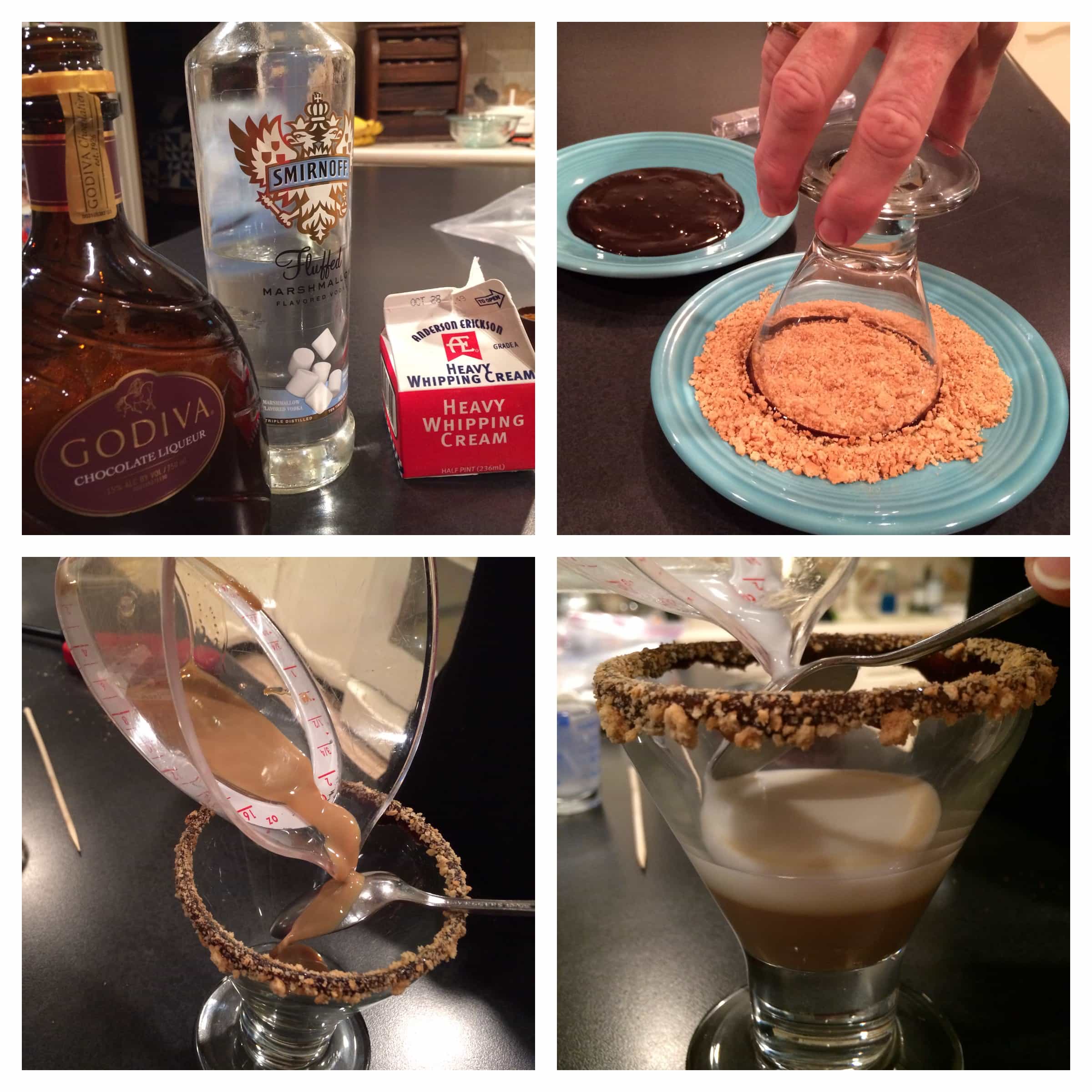 Toasted S'mores Martini with Marshmallow Vodka Recipe The Cookie Rookie®