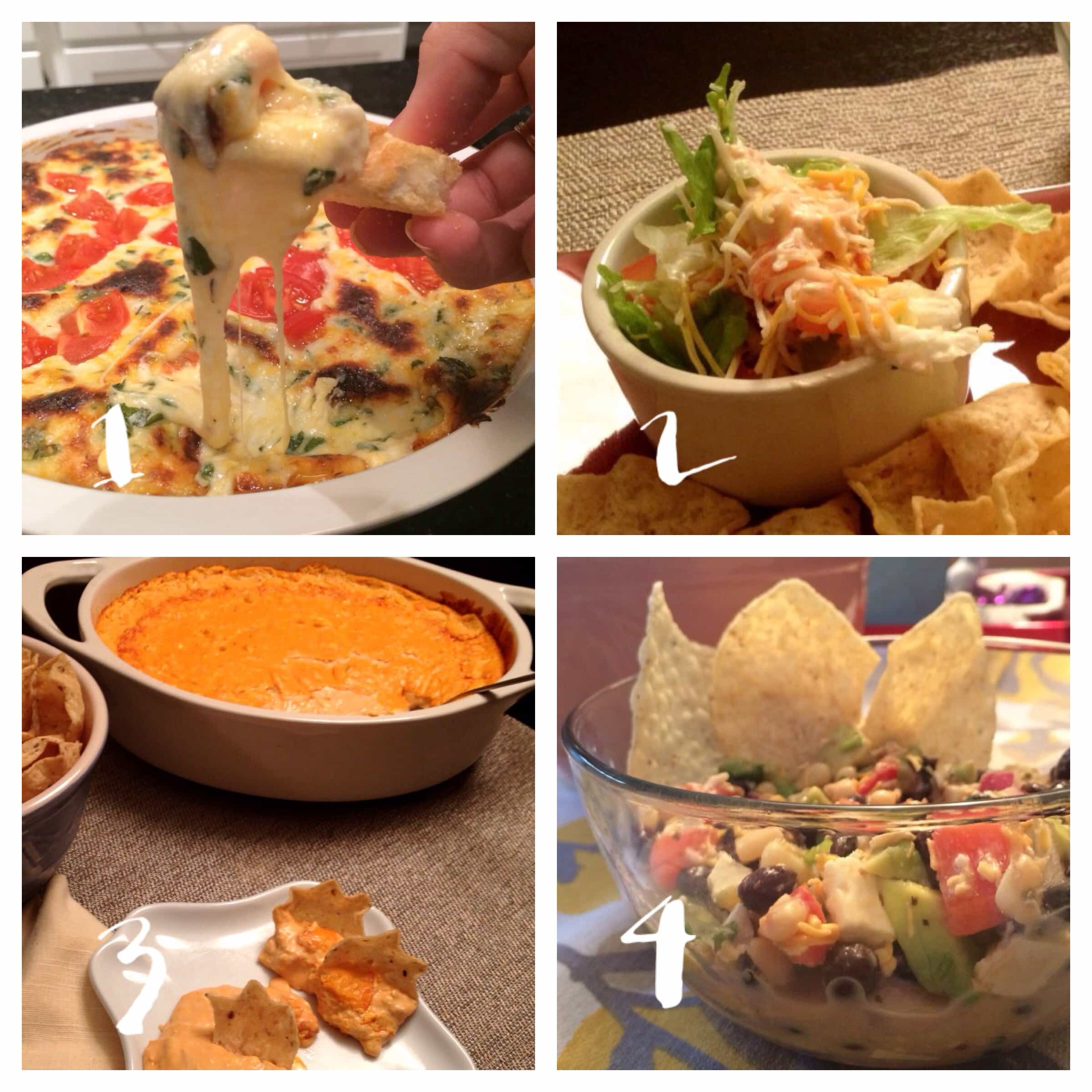 best crowdpleasing dips for gameday! love these The Cookie Rookie®