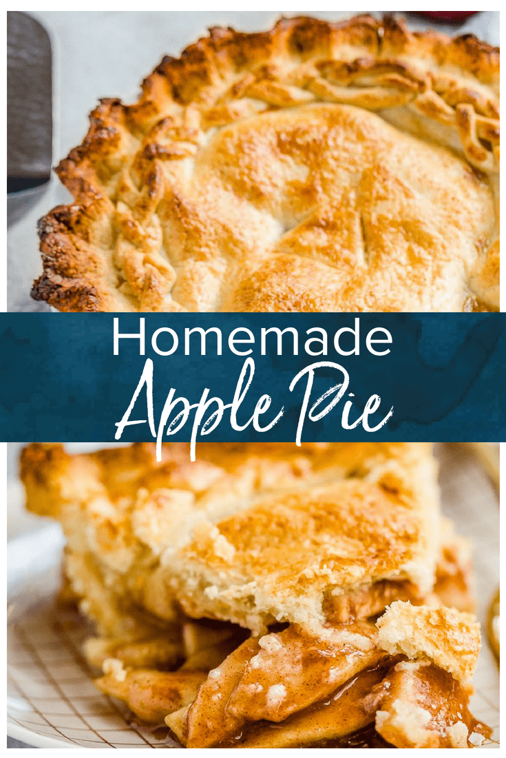 Homemade Apple Pie Recipe Easy From Scratch {video}