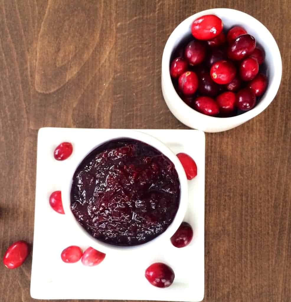 "sauced" cranberries
