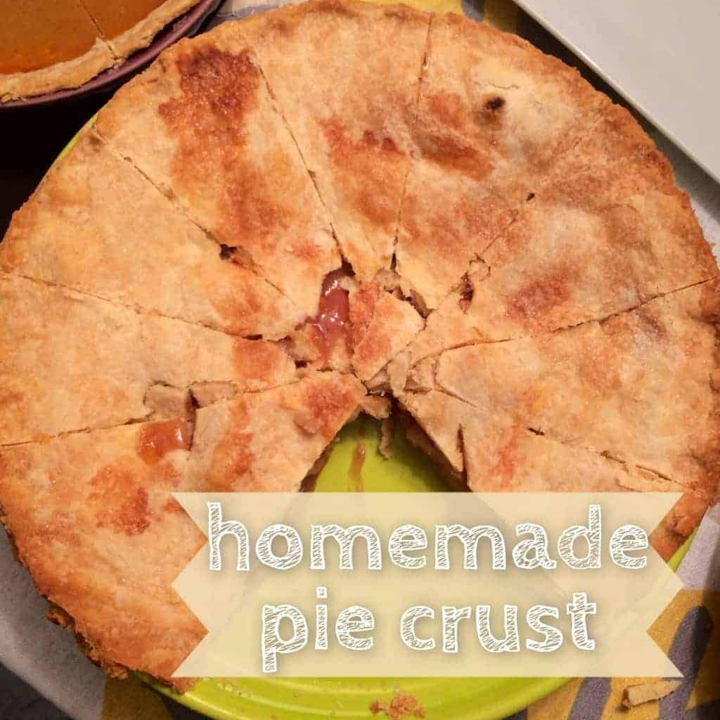 Image of a pie that features Homemade Pie Crust.