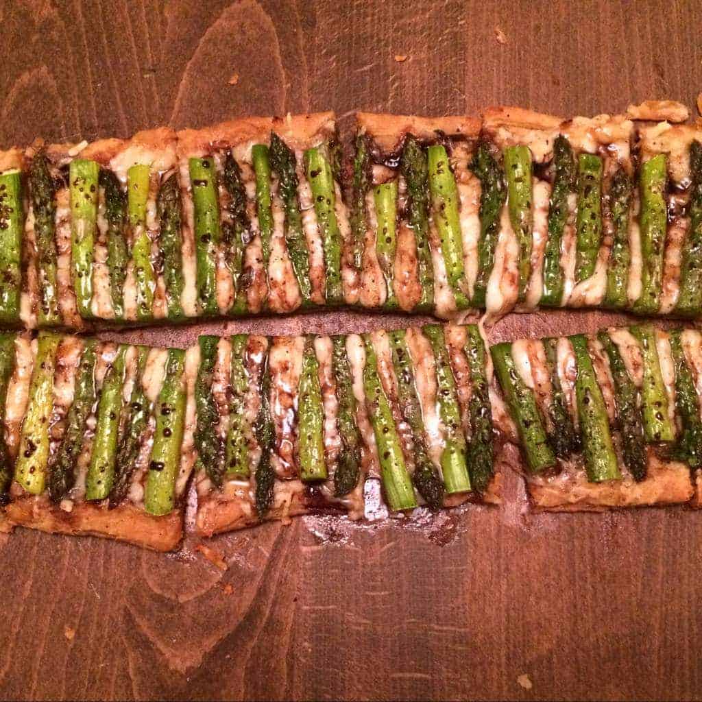 Asparagus Tart with Gruyere Cheese