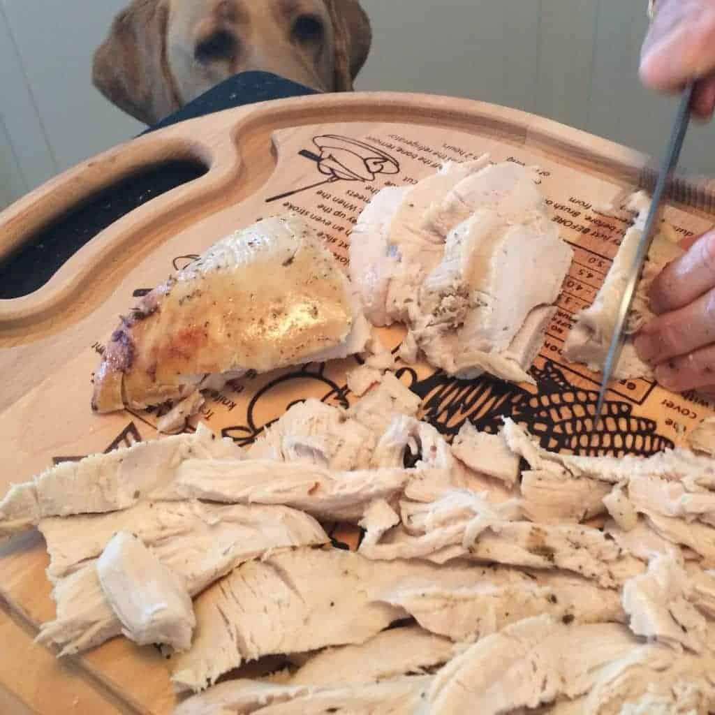 DELICIOUS recipe for thanksgiving turkey! we were scared...but we conquered our fears!