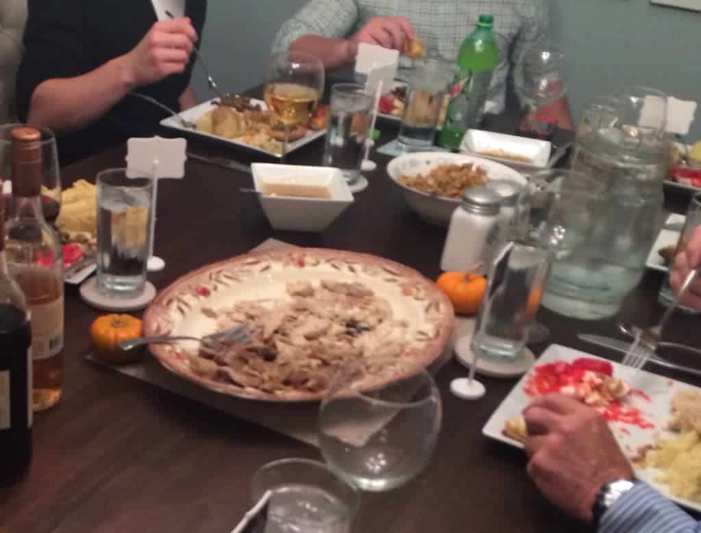 DELICIOUS recipe for thanksgiving turkey! we were scared...but we conquered our fears!