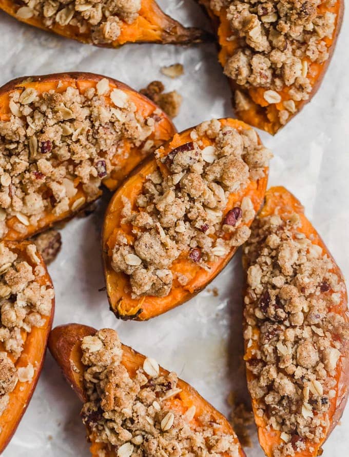 Twice Baked Sweet Potatoes 