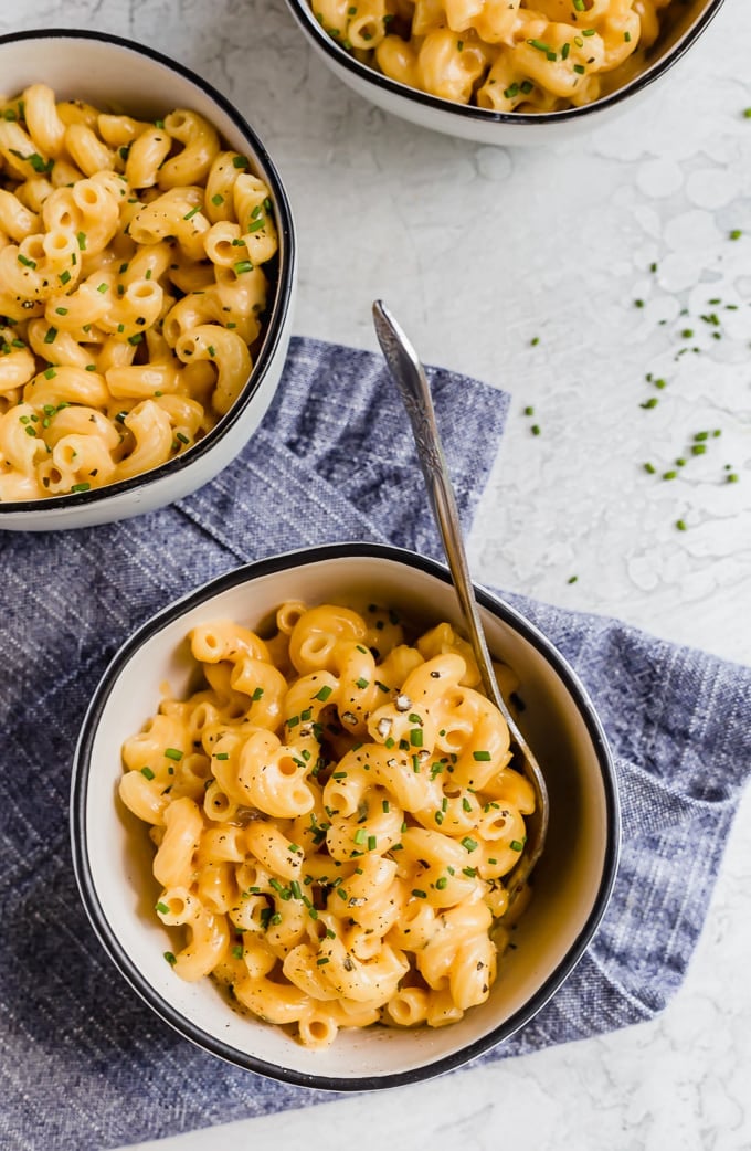 Recipe for macaroni in cheese made in just 15 minutes
