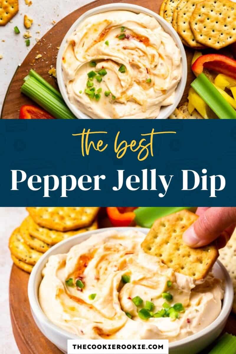 pepper jelly dip pinterest