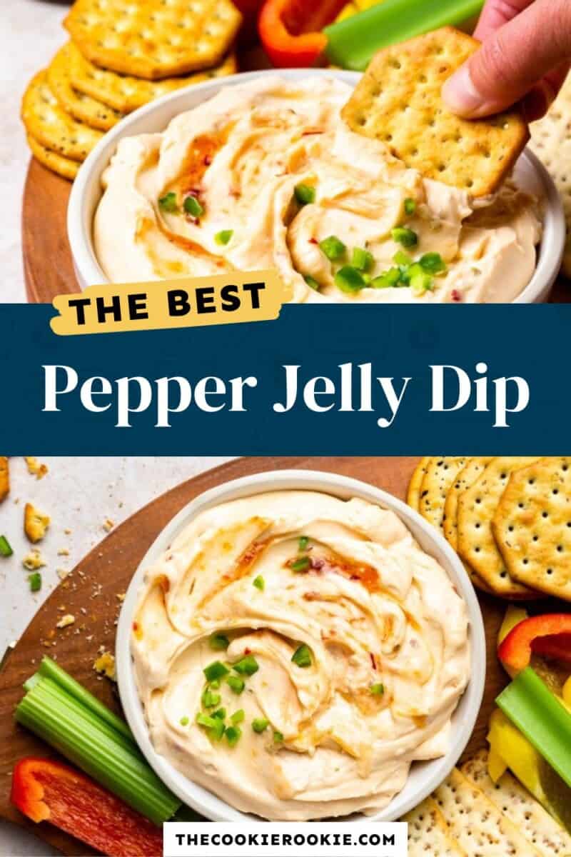 pepper jelly dip pinterest