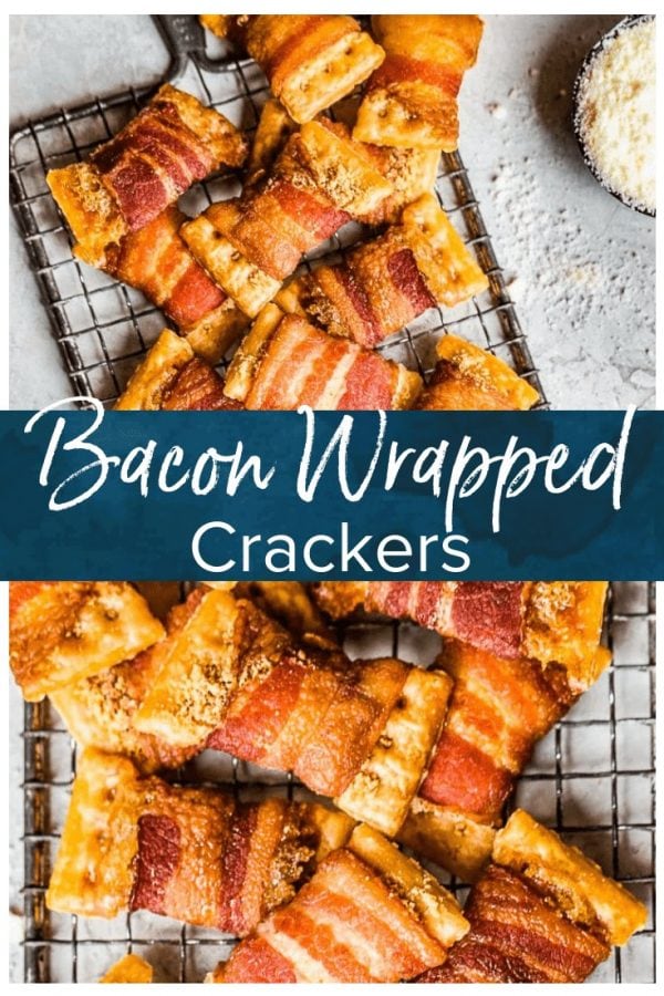 Bacon Wrapped Crackers are a simple idea that can't be beat. Any bacon wrapped appetizers will be a hit on game day or holidays, so these are a true winner. These tasty bacon crackers won't disappoint!