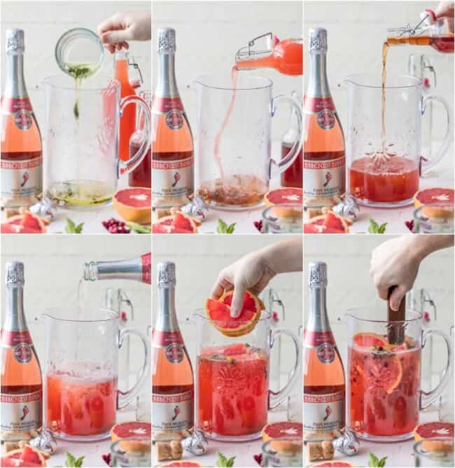Pink Champagne Sangria Recipe The Cookie Rookie®