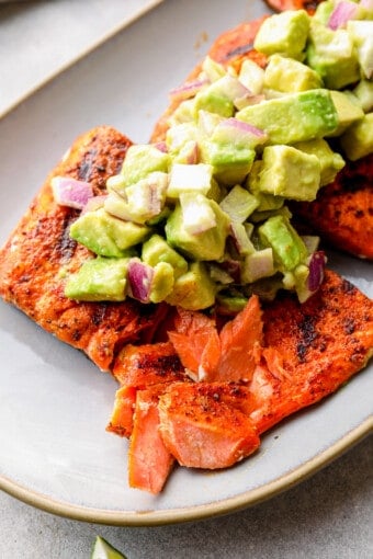 grilled salmon with avocado salsa recipe 6