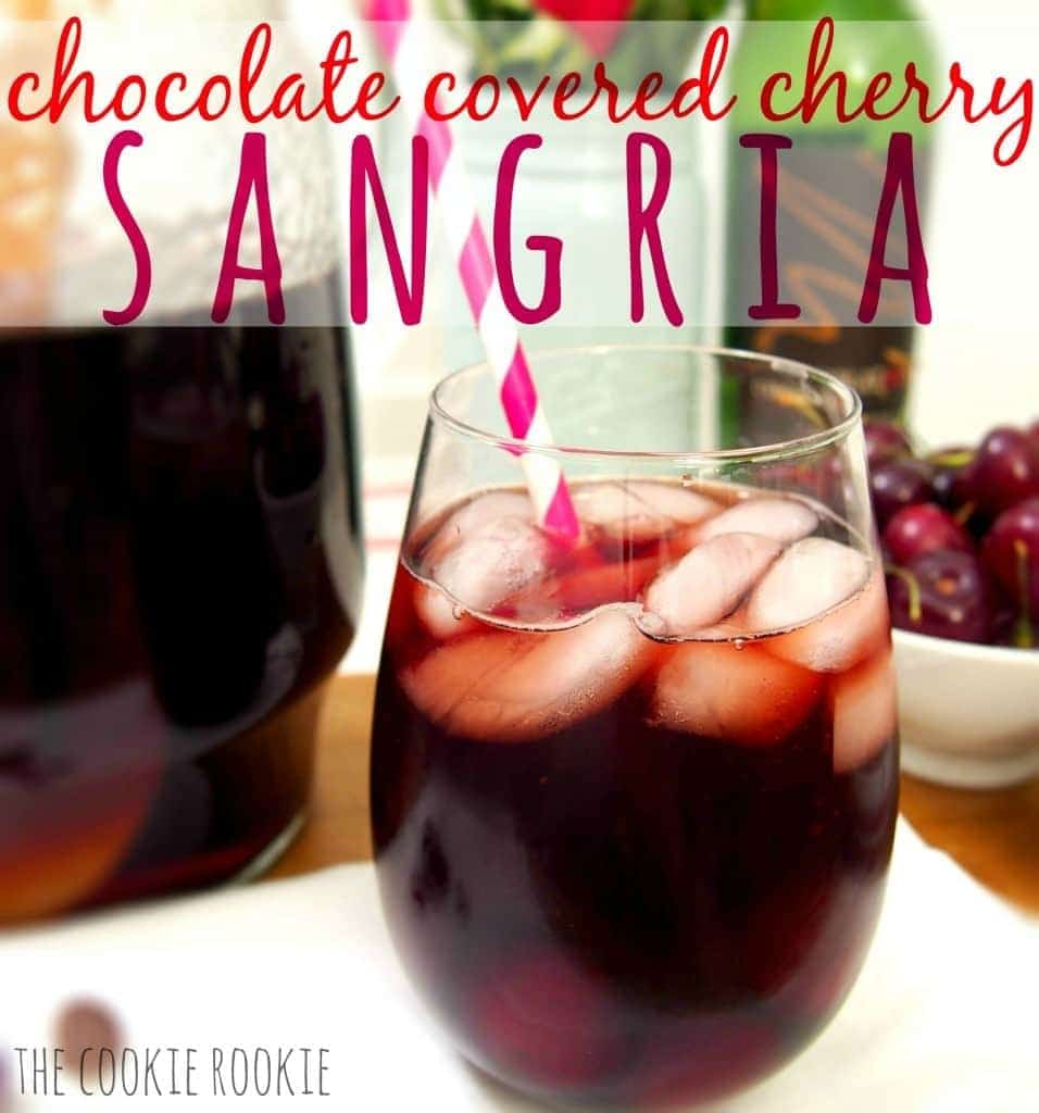 chocolate covered cherry sangria