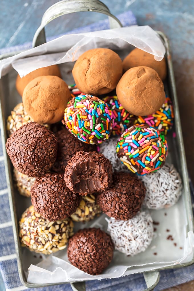 Chocolate Truffles   Easy Chocolate Truffle Recipe  VIDEO  - 9