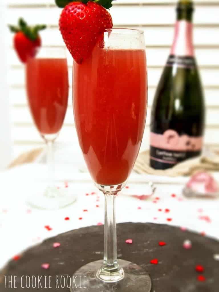 Strawberry Mimosas The Cookie Rookie
