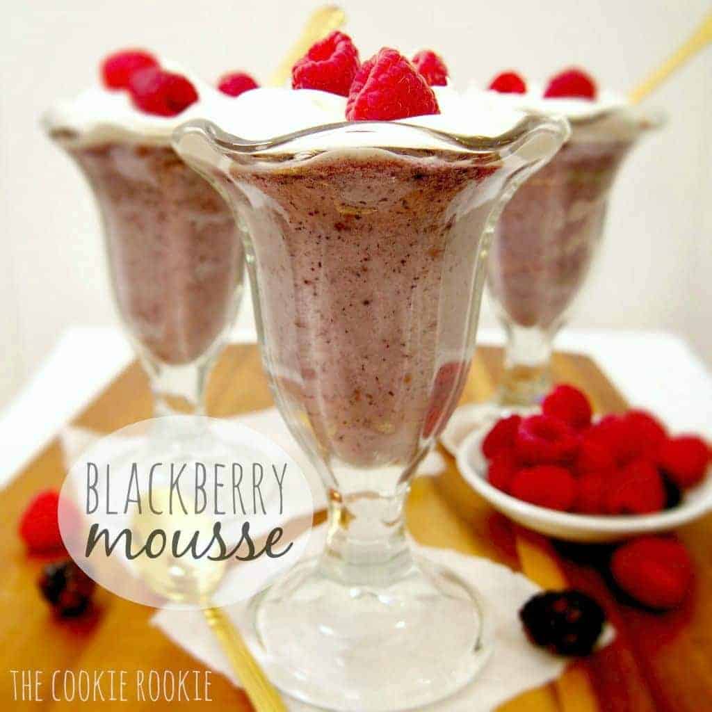 blackberry mousse