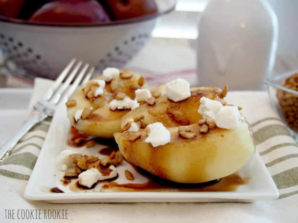 Strawberry Balsamic Glazed Pears The Cookie Rookie
