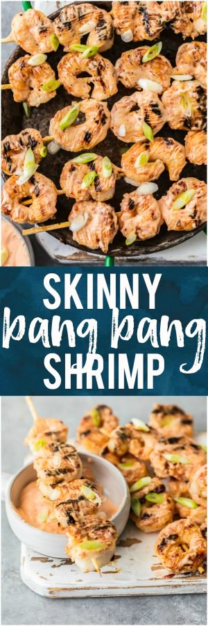 This SKINNY BANG BANG SHRIMP is loaded with flavor but low on calories! Delicious, easy, and crave worthy. This is a delicious appetizer or dinner the entire family will ask for again and again. It will be an instant healthy favorite for your family!