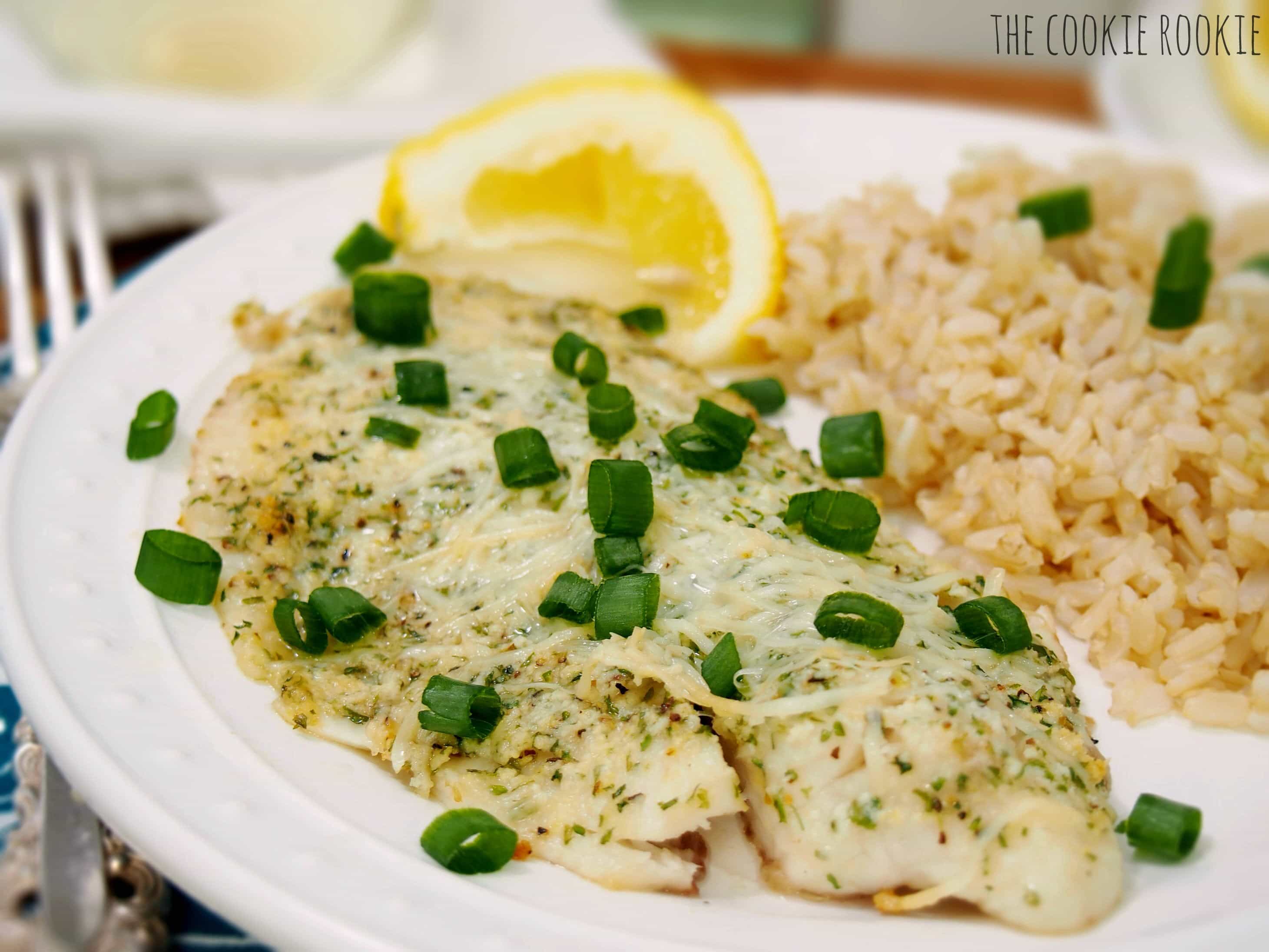 Lemon Pepper Parmesan Tilapia The Cookie Rookie®