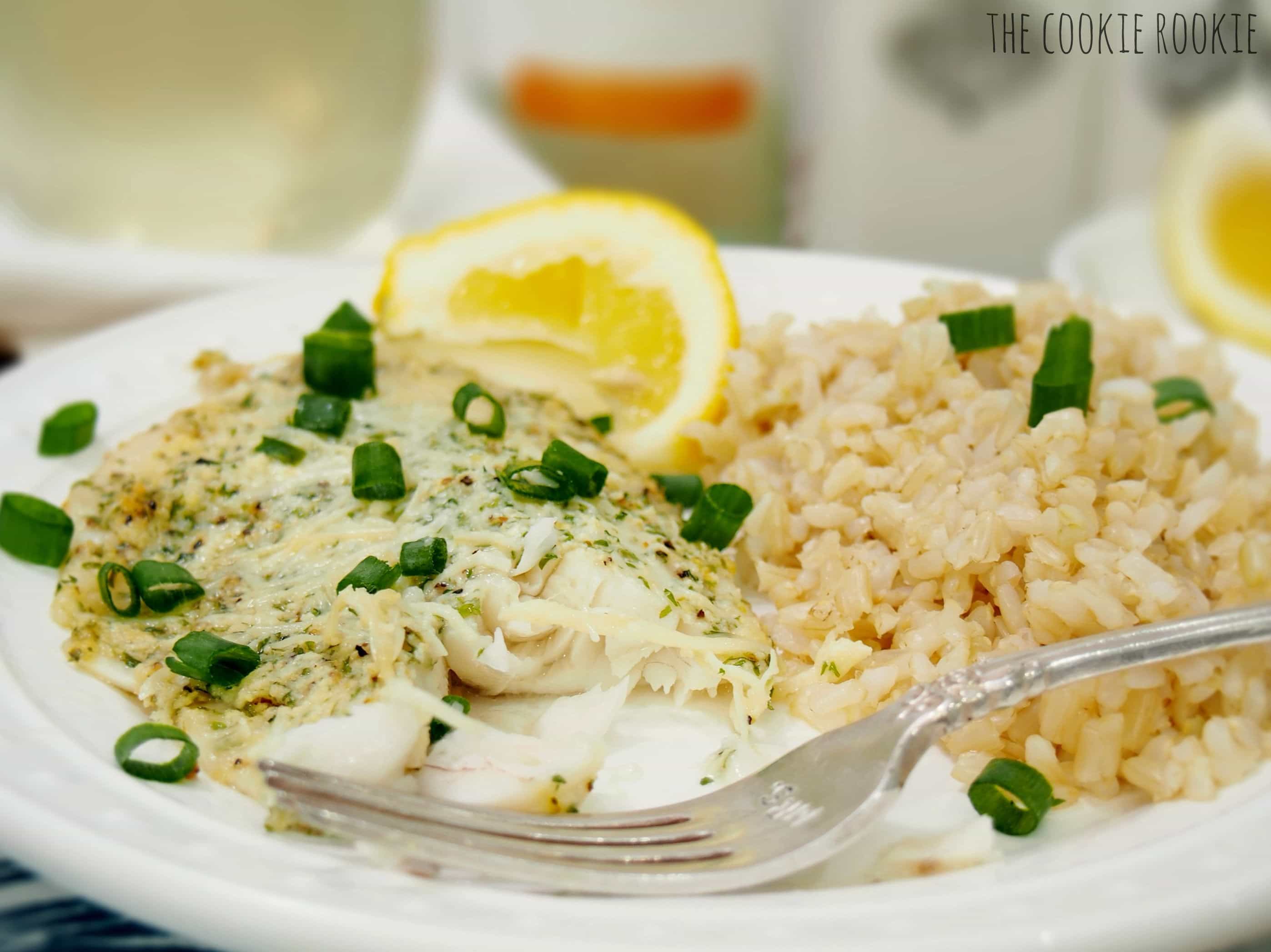 Lemon Pepper Parmesan Tilapia The Cookie Rookie®
