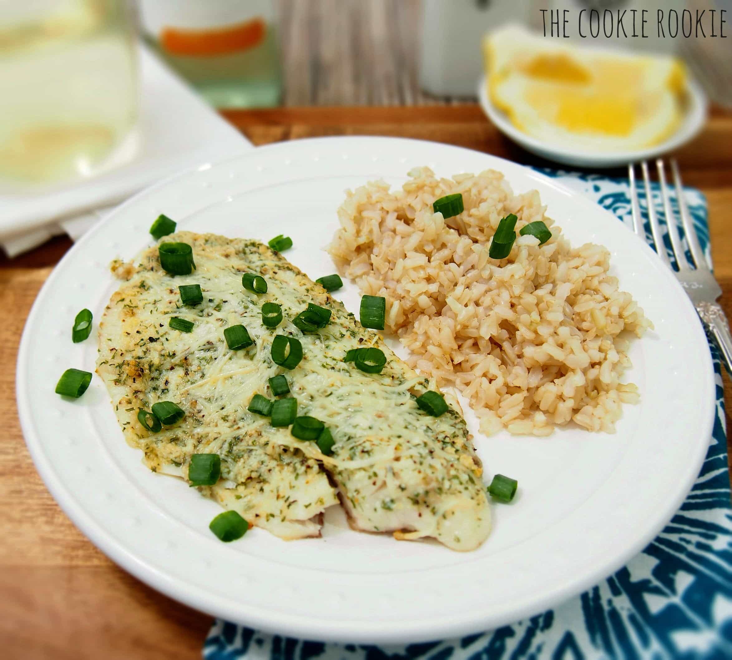 Lemon Pepper Parmesan Tilapia The Cookie Rookie®