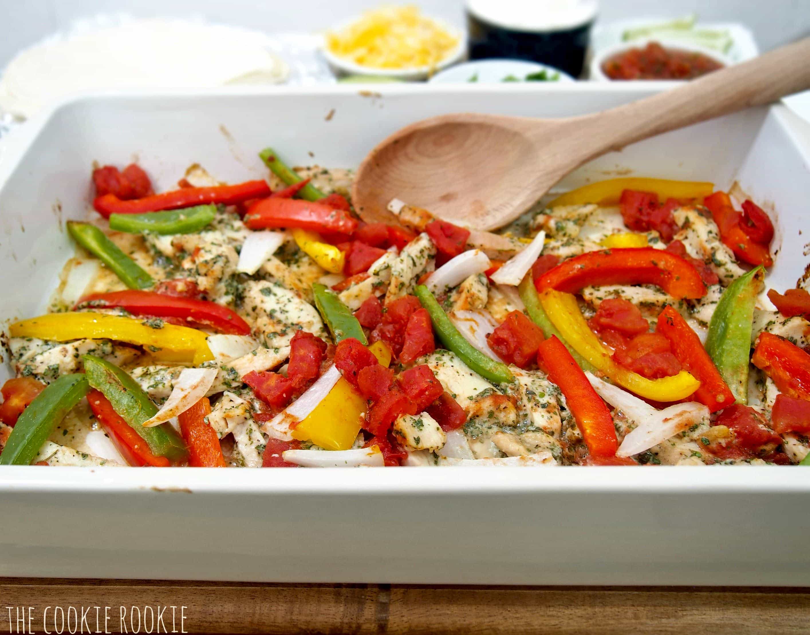 Oven Baked Fajitas The Cookie Rookie®